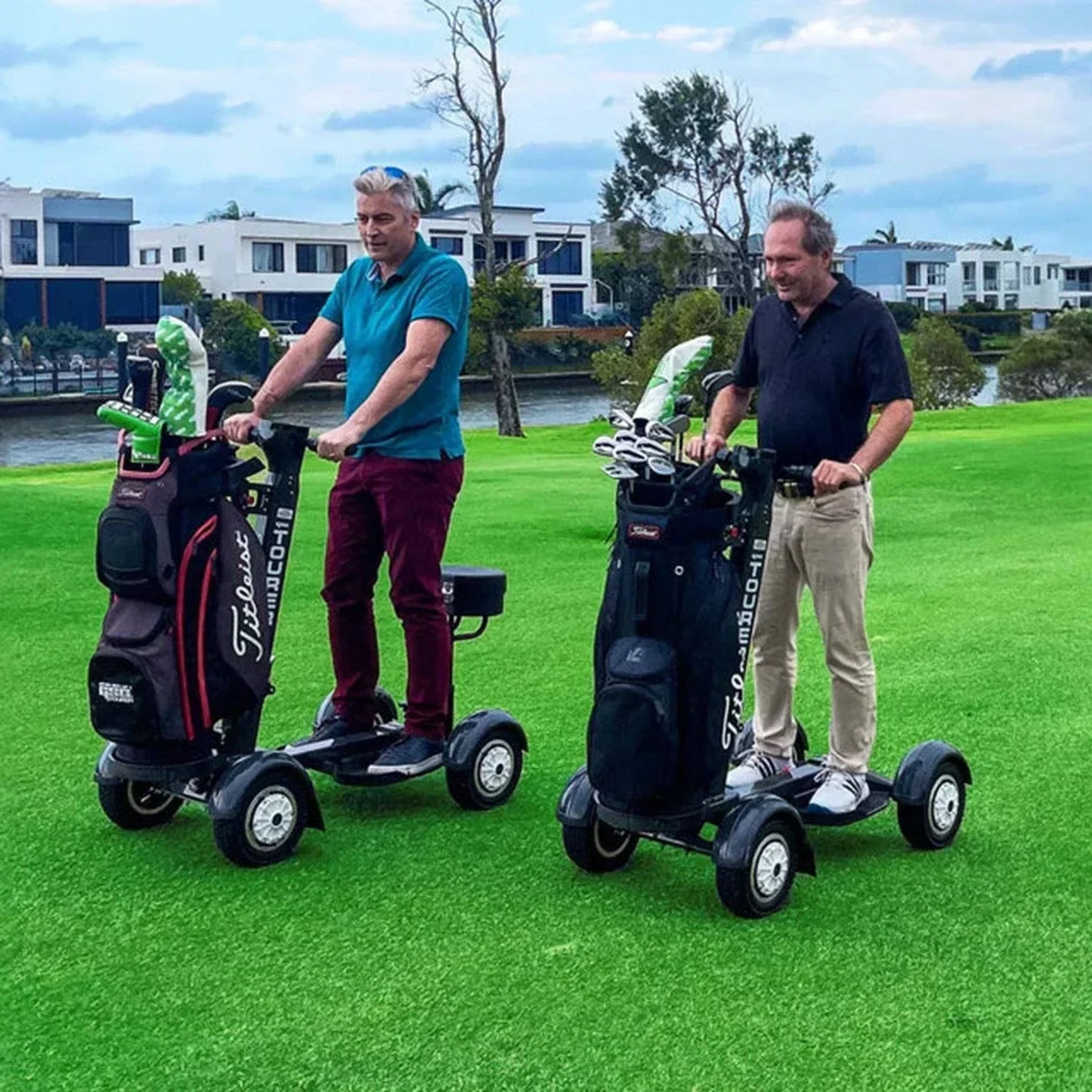 The Ultimate Electric Golf Caddy – 30 km/h Speed & 40 km Range